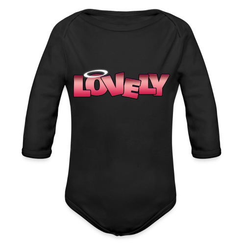 Lovely Angel Halo Sugar - Organic Long Sleeve Baby Bodysuit