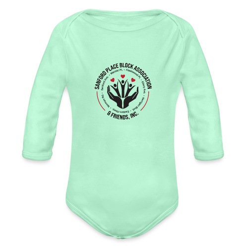 Sanford Place Block Association & Friends, Inc. - Organic Long Sleeve Baby Bodysuit