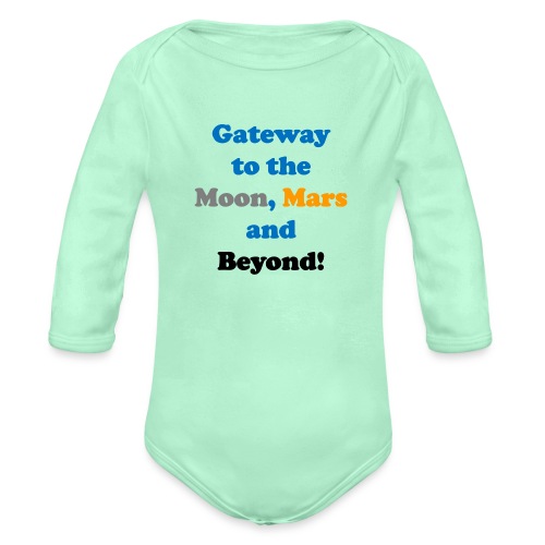 Space Gateway - Organic Long Sleeve Baby Bodysuit