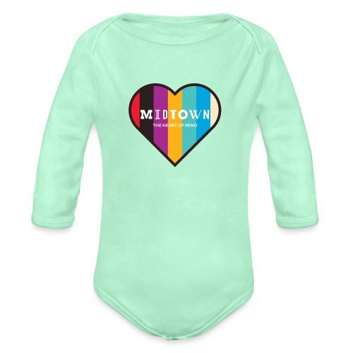 MidTown - The Heart of Reno - Organic Long Sleeve Baby Bodysuit