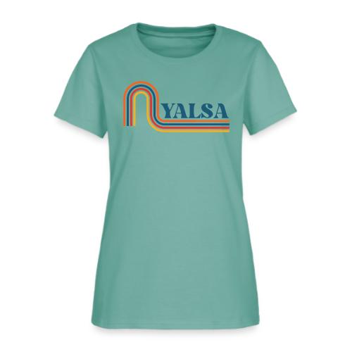 YALSA Retro Rainbow - Women's T-Shirt
