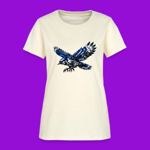 Silver Blue Jay Dive - Women's T-Shirt