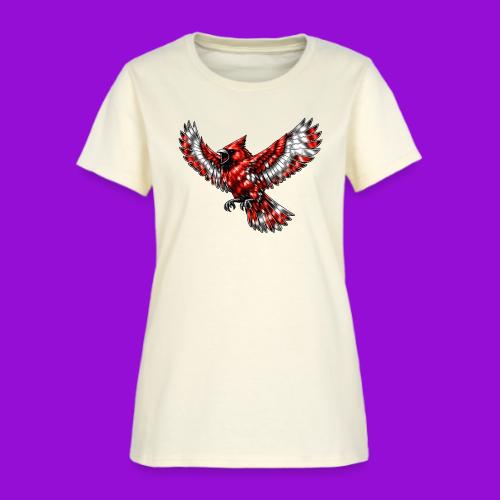 Cardinal in Flight - Women's T-Shirt