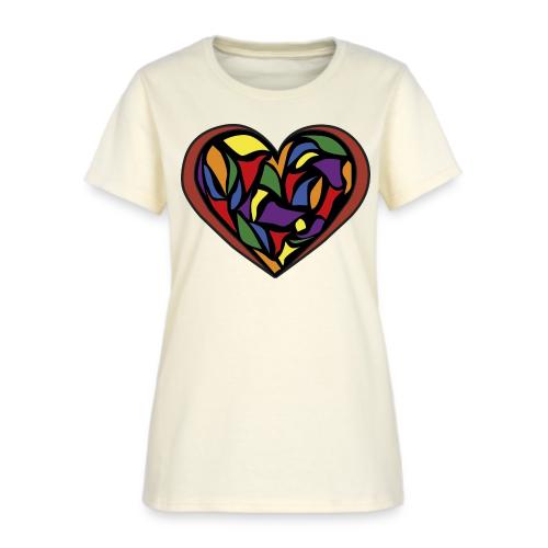 crystal heart 2 - Women's T-Shirt
