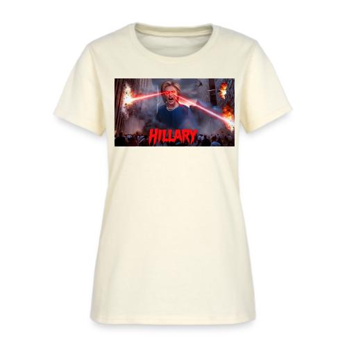 hilary scary 1cf9f84f 8adc 48ad 9eb7 f9eb4cc2d7 - Women's T-Shirt