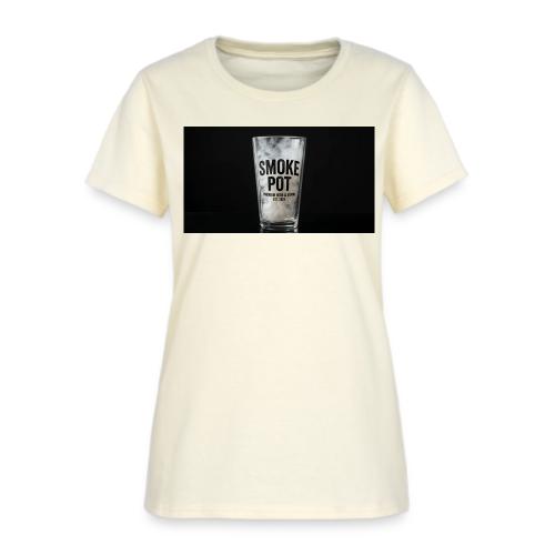 **Smoke Pot Glass TEE** - Women's T-Shirt