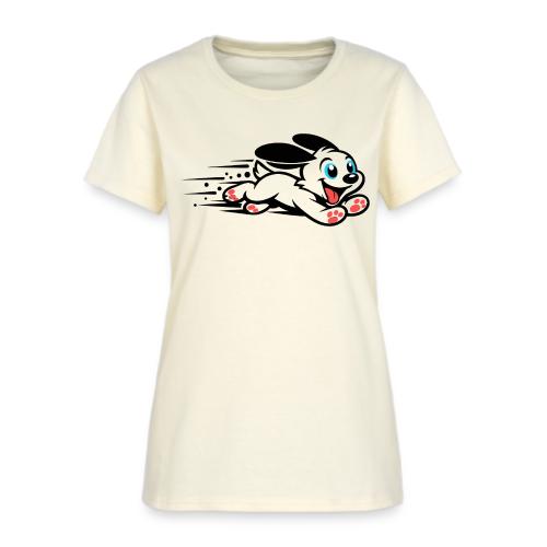 Speedy Pup Sprint on the Run - Women's T-Shirt