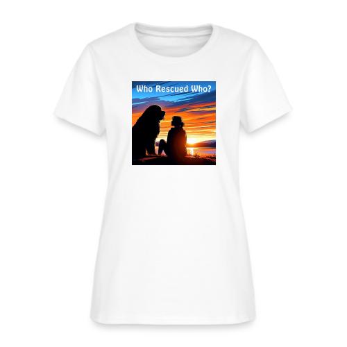 Who Rescued Who - Summer Edition - Women's T-Shirt