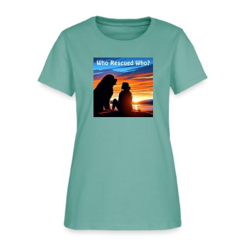 Who Rescued Who - Summer Edition - Women's T-Shirt