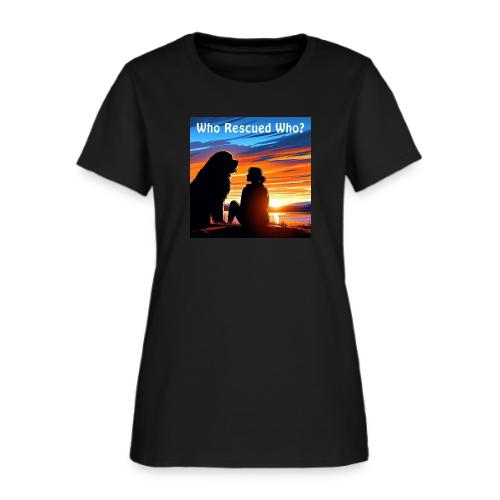 Who Rescued Who - Summer Edition - Women's T-Shirt