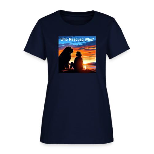 Who Rescued Who - Summer Edition - Women's T-Shirt