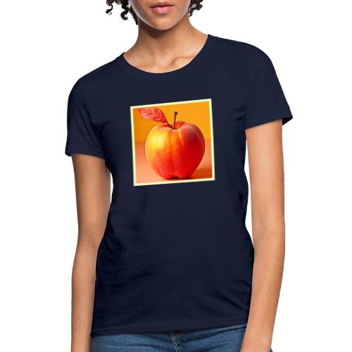 Golden Peach Perfection Design - Women's T-Shirt