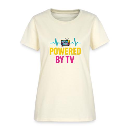 Powered by TV | MediaMelanieTV - Women's T-Shirt