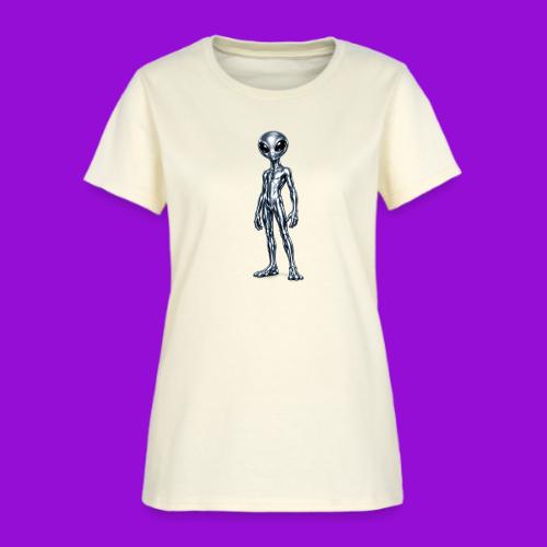 Silver Alien - Women's T-Shirt