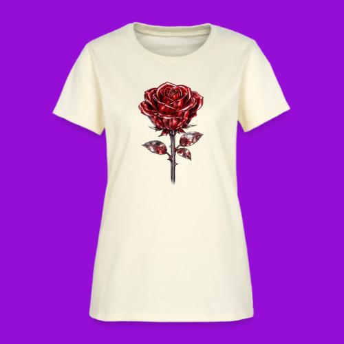 Silver Rose - Women's T-Shirt