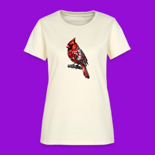 Silver Cardinal - Women's T-Shirt