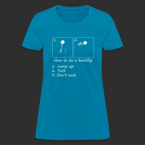 How to backflip (Inverted) - Women's T-Shirt