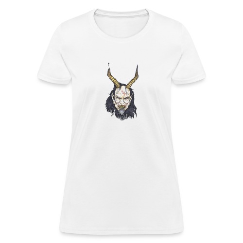 Krampus Seattle logo White Font - Women's T-Shirt