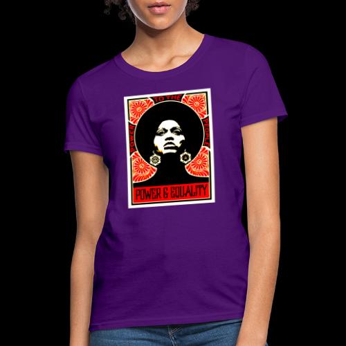 Afro Power & Equality - Women's T-Shirt