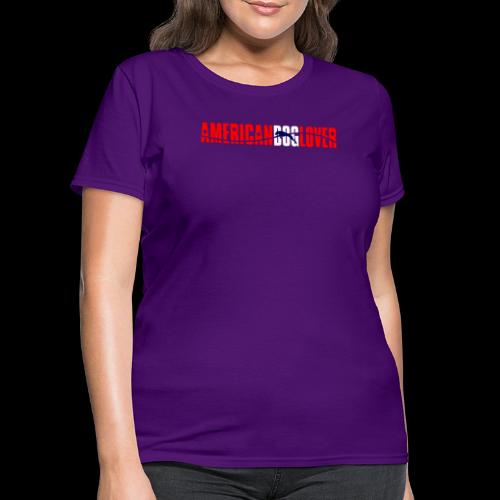 American Dog Lover - Women's T-Shirt