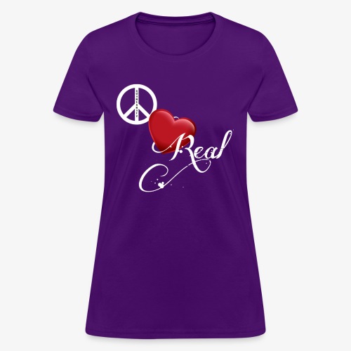 PeaceLoveReal-Quinsanity - Women's T-Shirt