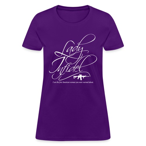 LadyInfidelAmericanWomanW - Women's T-Shirt