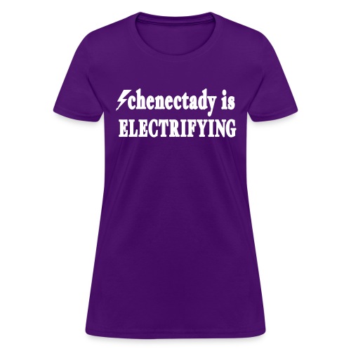 New York Old School Schenectady is Electrifying - Women's T-Shirt