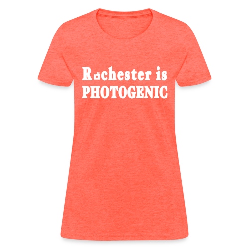 New York Old School Rochester is Photogenic Shirt - Women's T-Shirt