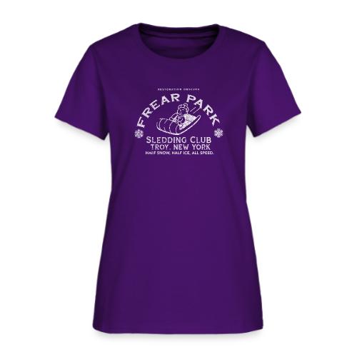 RO Frear Park Sledding Club Distressed Light - Women's T-Shirt
