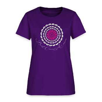 Breast Cancer Awareness - Women's T-Shirt - purple - Front