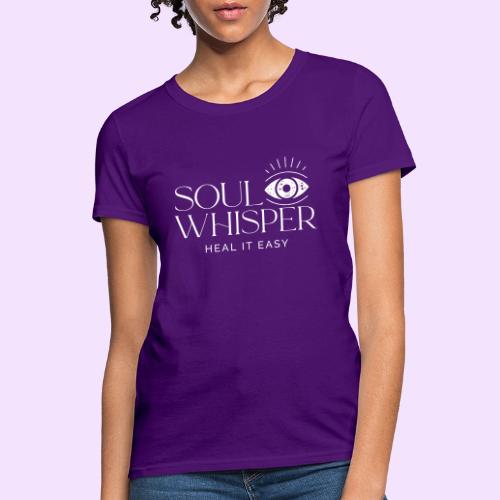 Soul Whisper - White Design - Women's T-Shirt