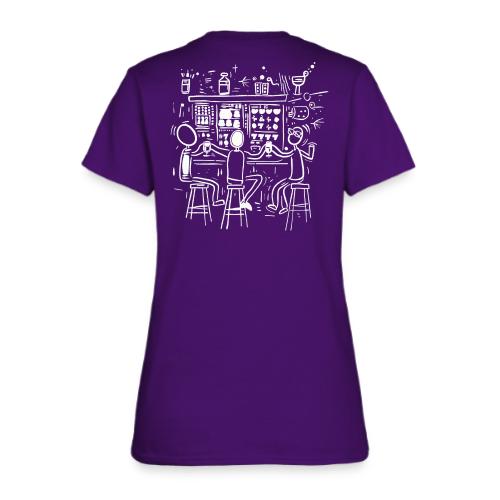 CA$H BANDIT$ Lucky 7's White x Handpay Party - Women's T-Shirt