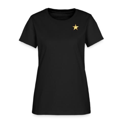 Gold Star 2 Light Font - Women's T-Shirt
