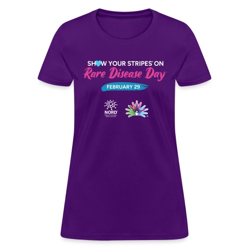 Show Your Stripes on Rare Disease Day - Women's T-Shirt