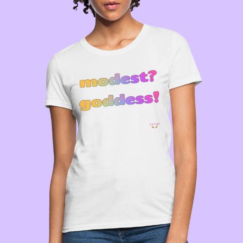 Modest Goddess - Women's T-Shirt