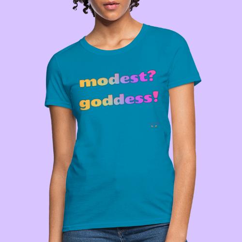 Modest Goddess - Women's T-Shirt