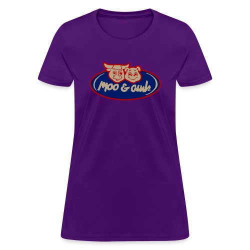 Moo and Oink - Women's T-Shirt