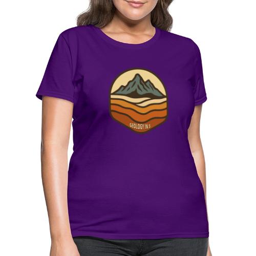 Geology in 5 Mountains - Women's T-Shirt