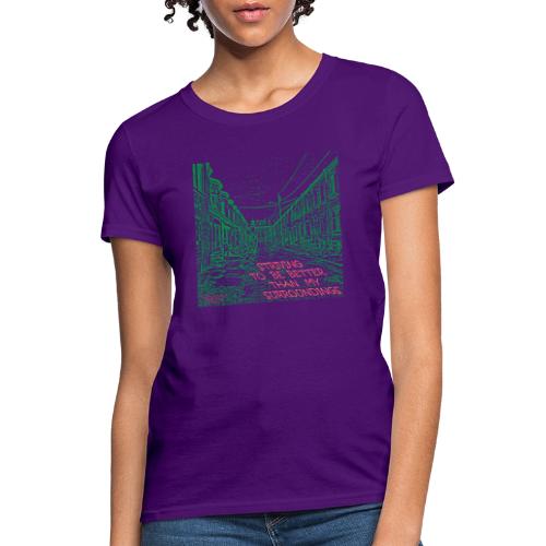 Surroundings Front/Back (Lighter Inks) - Women's T-Shirt