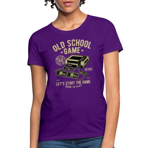 Old School Game - Women's T-Shirt