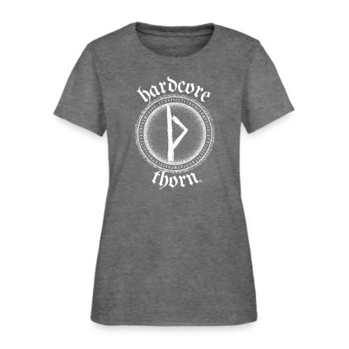 Hardcore Thorn (white design) - Women's T-Shirt