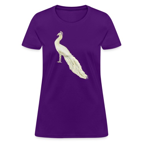 White peacock - Women's T-Shirt