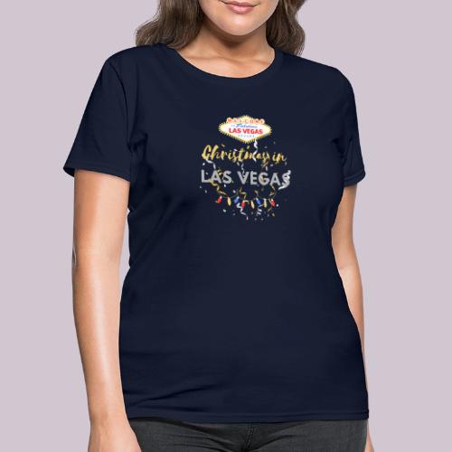 Christmas in Las Vegas - Women's T-Shirt