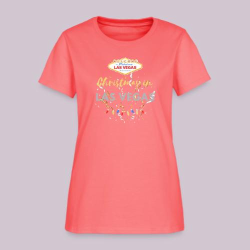 Christmas in Las Vegas - Women's T-Shirt