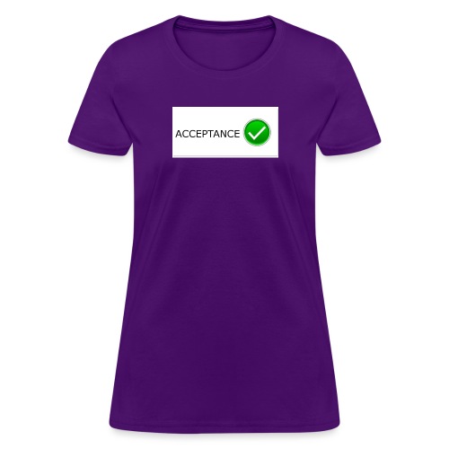 accpetnace_logo - Women's T-Shirt