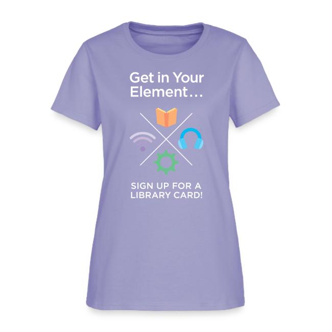 Library Card Sign-up Month - Get In Your Element