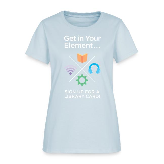 Library Card Sign-up Month - Get In Your Element