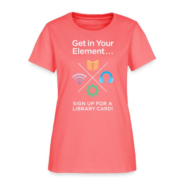 Library Card Sign-up Month - Get In Your Element