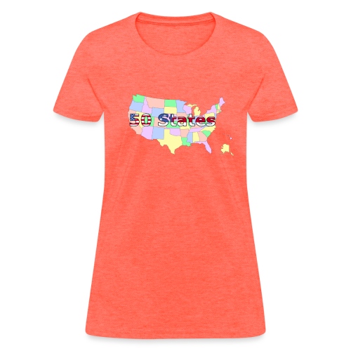 50 states - Women's T-Shirt