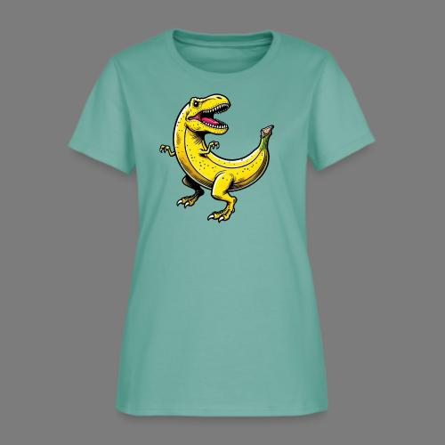 Bananasaurus REX – Funny T-Rex Banana Design - Women's T-Shirt